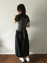Mono Tie-Up Sleeveless (4color)