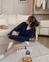 【MADE】Vネックベーシックニット