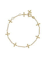 CROSS CHAIN BRACELET