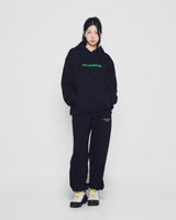 25FW CONNECT GRASS HOODIE BLACK