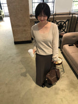 ウール レイヤード ニット セット