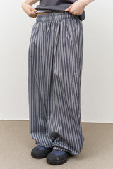 Pass Linen Striped Pants