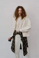Snow Hood Zip-up (Ivory)