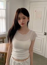 BN ウェーブテンセルウールショートスリーブTシャツ (5color)