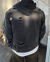 EV Dekki Hood Denim  jacket (2C)