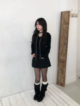 コットンバンディングスカート