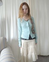 MELLOW BEAN V-NECK CARDIGAN