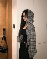 [MADE] フードサマーチェック柄シャツ