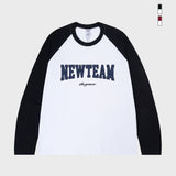 [UNISEX]NEW TEAM Raglan Long Sleeve T-shirt