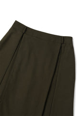 Page pintuck skirt_khaki