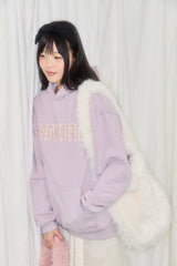 リバーシブルバニーファーバッグ (アイボリー)