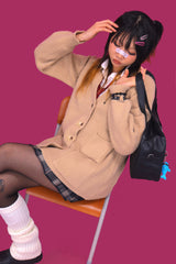 chain-bag check skirt (2color)