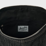 デニムホーボーバッグ (Black)