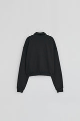DIAGONAL LOGO HALF ZIP UP