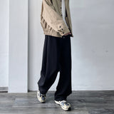 Drawstring Buttoned Balloon Pants