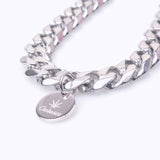 STAINLESS STEEL BRACELET WIDE CHAIN FOR WOMEN SSBW08