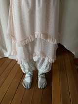 ♡メイド♡ フローラル レッグウォーマーパンツ