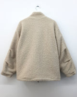 Odd Boucle High Neck Jacket (2color)