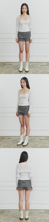 WHISPER BOLERO white