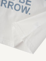 Graphic color matching roll-up T-shirt