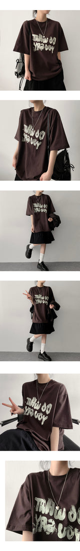 ファインオーバーフィット半袖Tシャツ