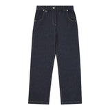 ROUX BASE UNIFORM LIGHT DENIM PANTS (BLUE)