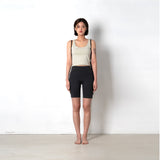 WAVE HALF LEGGINGS - CHARCOAL