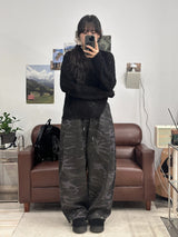 CAMO CARPENTER SNAP SWEAT PANTS