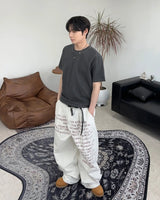 リセッドピグメントクロップ半袖Tシャツ