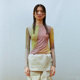 Asymmetric Ruched Top (YELLOW)