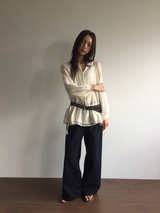 Eyelet swell belt (2color)