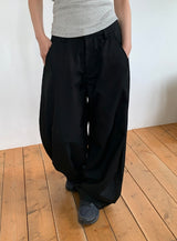 [unisex] Kento One-Tuck Balloon Wide Slacks
