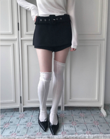 person classic wool mini sk / pt ( belt set )