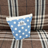 classic pouch_dot denim light