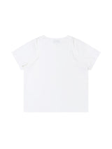 バックカットアウトTシャツ (White)