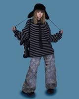 striped boxy knit mtm (3color)