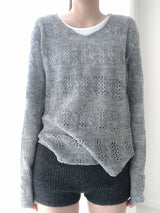 mild knit shorts (4c)