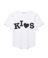 Bumpy Kiss Logo Tee White (KIB6MFT503A)