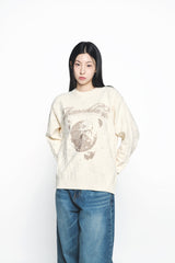 25SS デストロイデニムバドパンツ ブルー