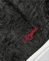 CRINKLE SHORTS DENIM BLACK (SHORT FIT)