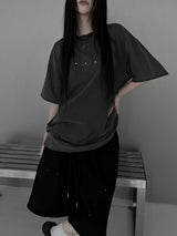 [unisex] pigment cross overfit short sleeve T (2color)
