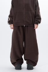 Selma Ethnic Fleece Set-up Track Pants