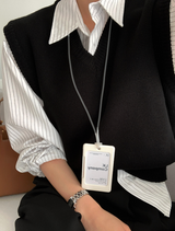 [Lè made/7,000 Sold] ルメイド ベーシック Vネック ベスト