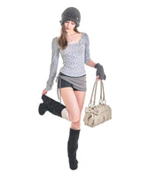 フルール ナポレオン Tシャツ [GREY FLOWER]