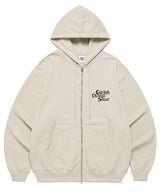 SELLER LOGO ZIP UP HOODIE BEIGE(CV2EFUM480A)