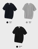Look Logane Standard Hachi Round Short Sleeve Knit