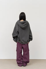 Fork Highneck Zip Hoodie