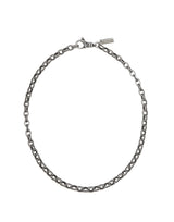 [1162] Steel Orbit Chain Necklace