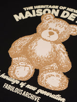 UNISEX Bare Friends レギュラーフィットスウェットシャツ ブラック (FCF1TS322M)