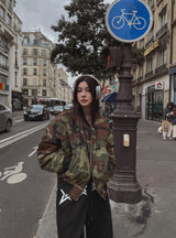 Terry Reversible Camo Flight Jumper